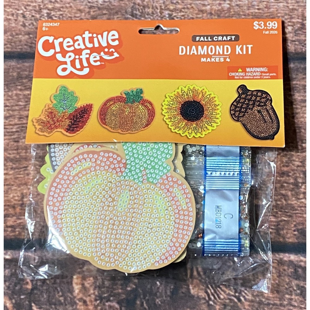 Autumn Wood Diamond Painting Kit Hobby Lobby New